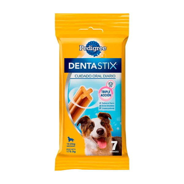 Dentastix Pedigree Razas Medianas 180 G (7 unidades)