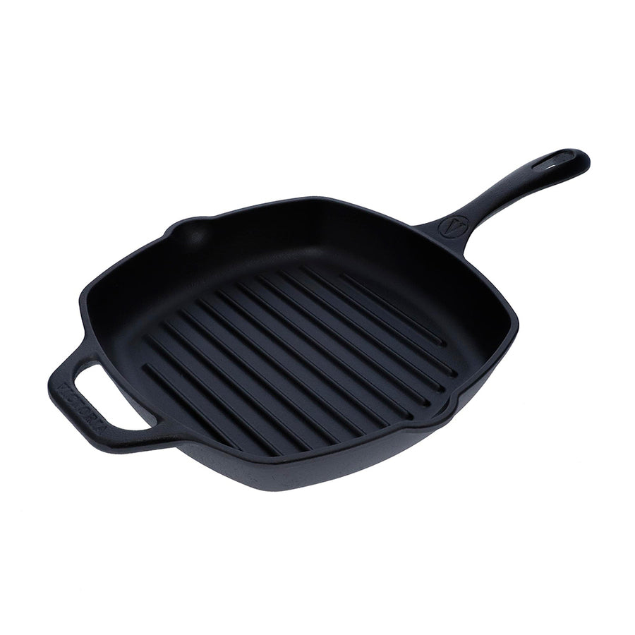 Plancha Hierro Curado C/Venas 25x25cm Victoria