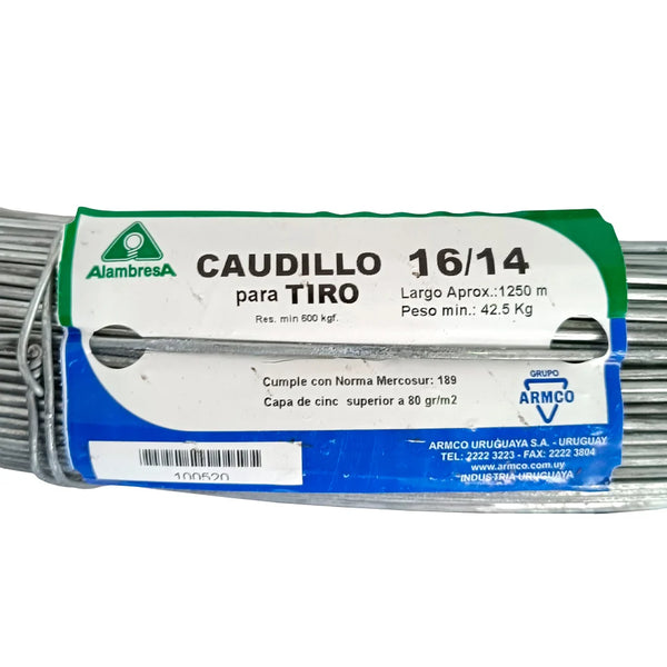 Alambre 16/14 Caudillo 1250 Mt