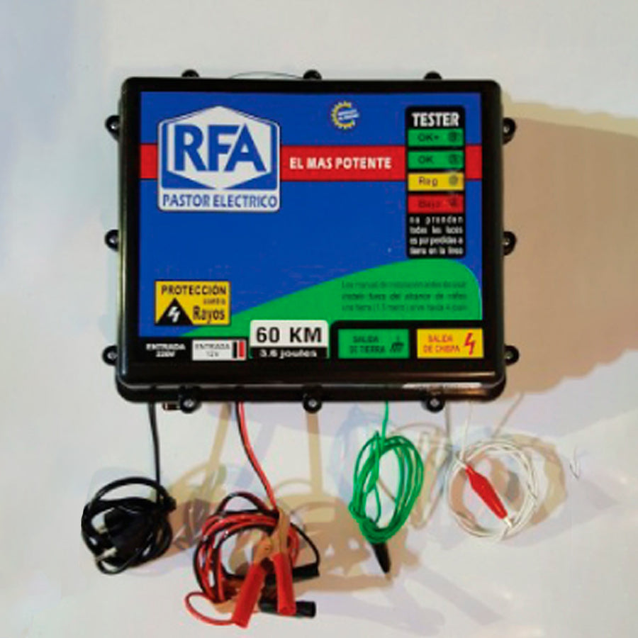 Electrificador RFA 12V/220V 60Km