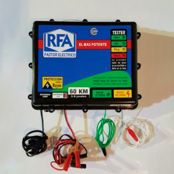 Electrificador RFA 12V/220V 60Km