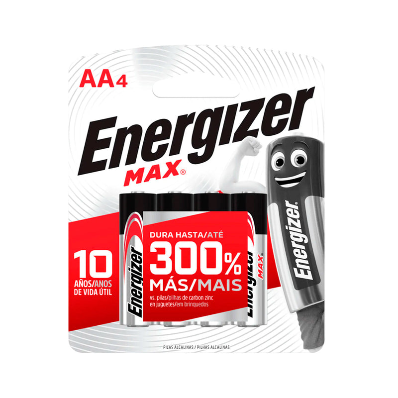 Pilas Energizer Alcalina AA X 4