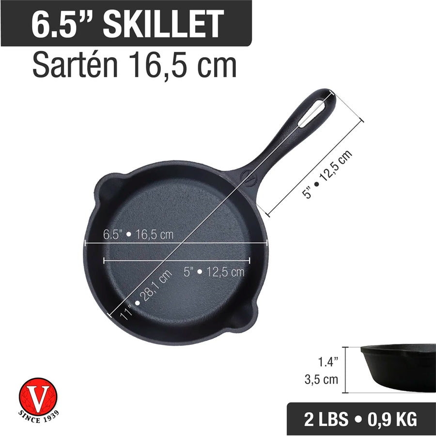 Sarten Hierro Esmaltado 16.5 Cm 32586 Victoria
