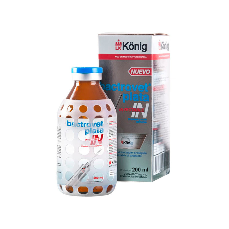 Bactrovet Plata Inyectable x 200 cc