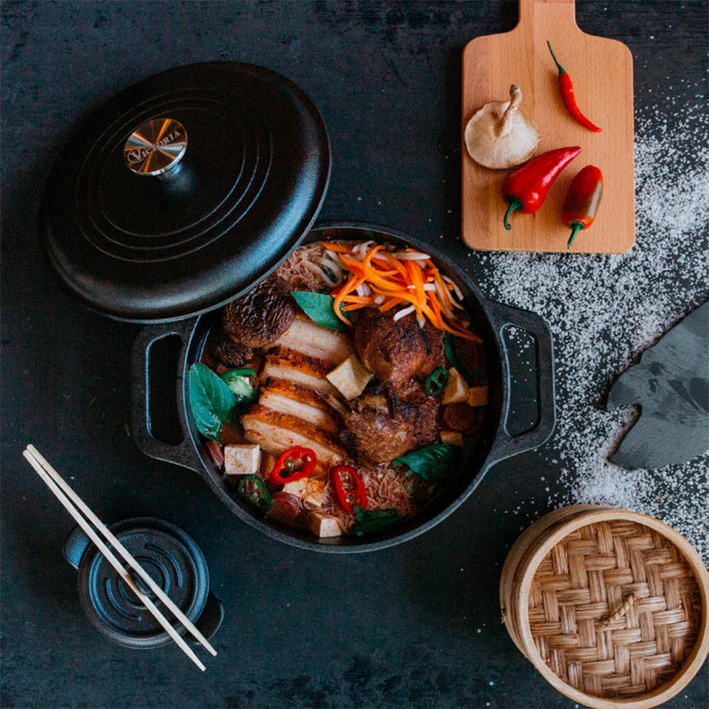 Olla Horno Holandés Hierro Fundido Esmaltado 3.8L Victoria