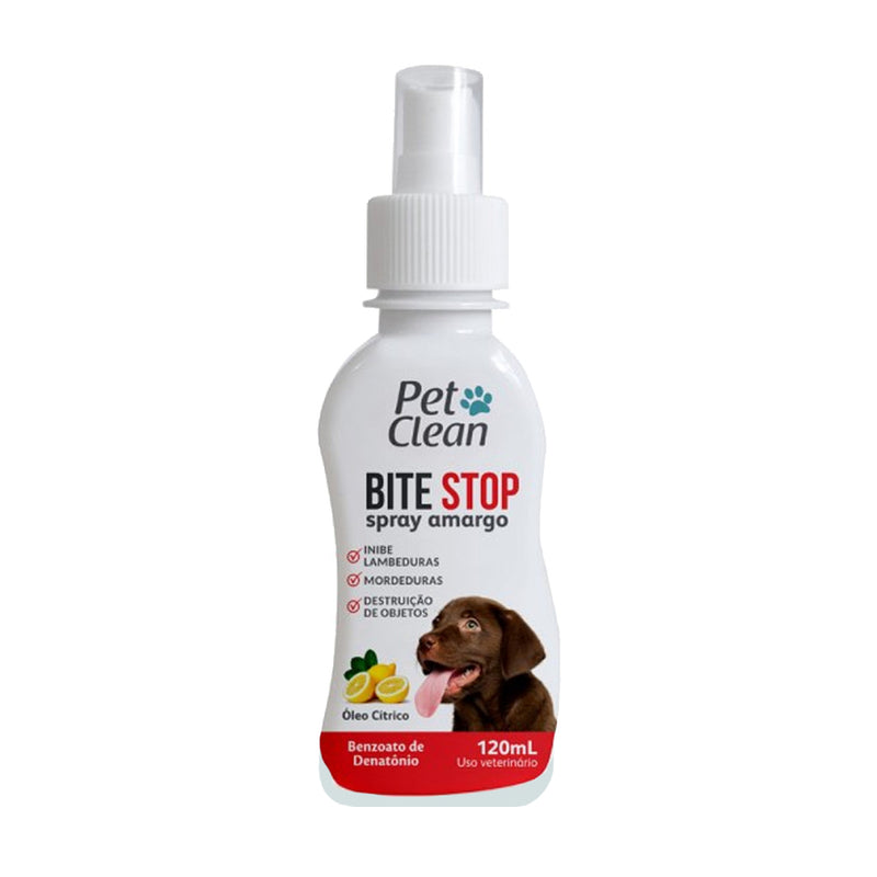 Bite Stop Pet Clean Spray Amargo 120 ml