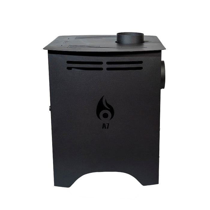 Calefactor A7 C/Kit Ins Enlozado Techo 4"