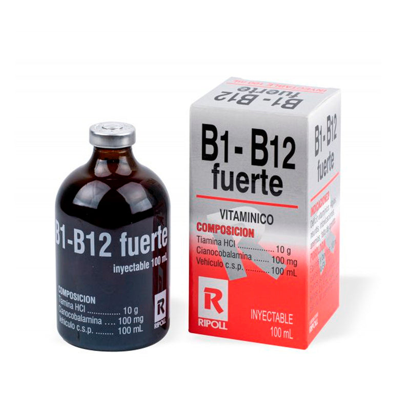 B1-B12 Fuerte Inyectable 100 mL