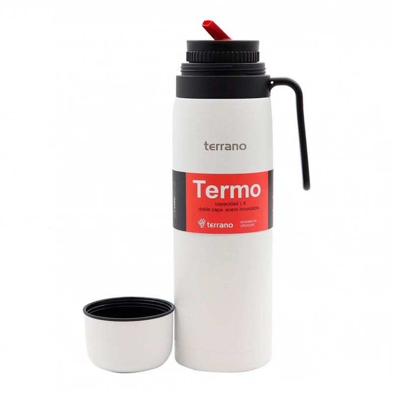 Termo Terrano 1 Lt. Con Manija Rígida