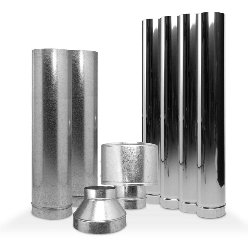 Kit de Instalación de TECHO para Calefactor Tromen 6"