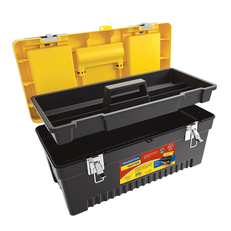Caja de Herramientas Tramontina 20" 43803/020 Cierre Metalic