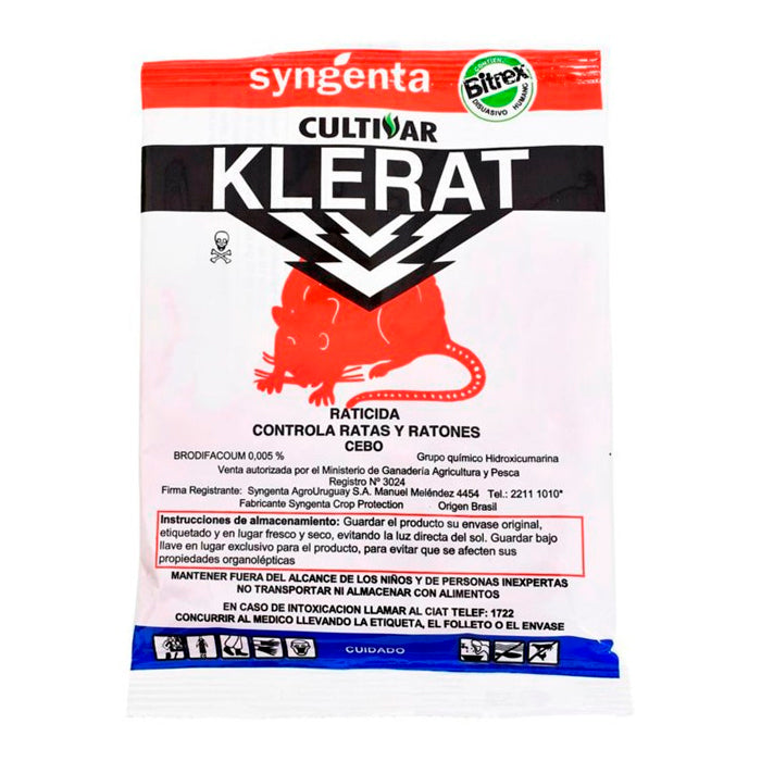Raticida Klerat x 100g
