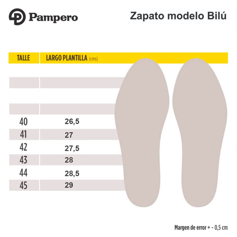 Zapato Pampero Bilu Beige
