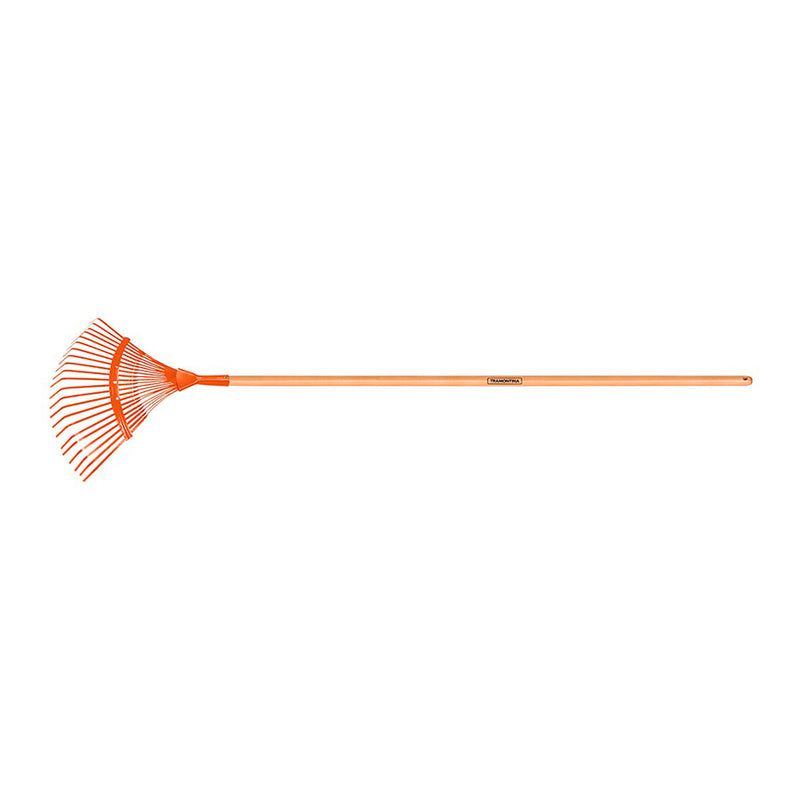 Escobilla Metálica Beltrame Fija con Cabo (Naranja-Verde)