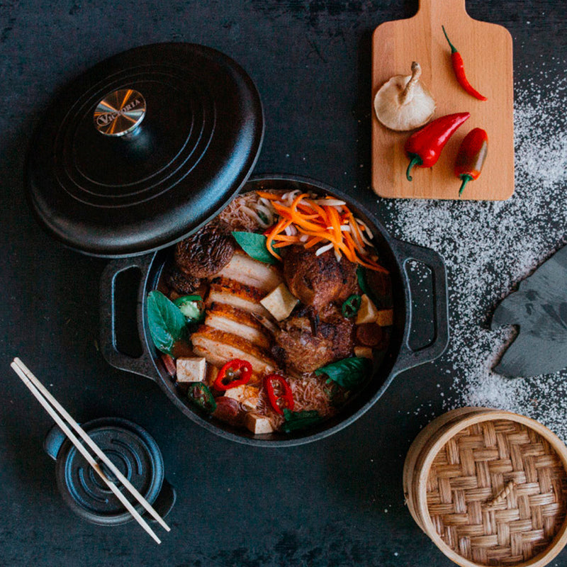 Olla Hierro Esmaltado 6L/26cm C/Asas