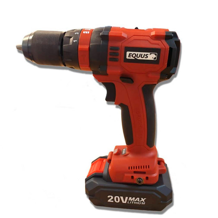 Taladro Atornillador Inalámbrico Equus 20V