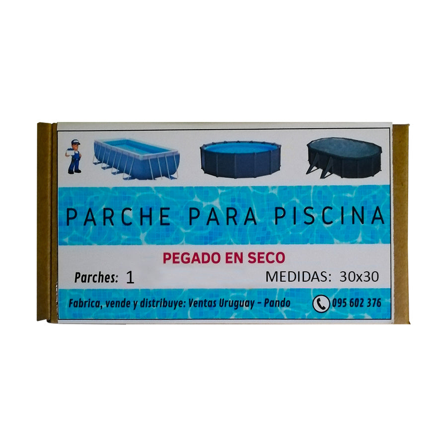 Parches para Piscina 30x30 Seco ( 1 Parche)