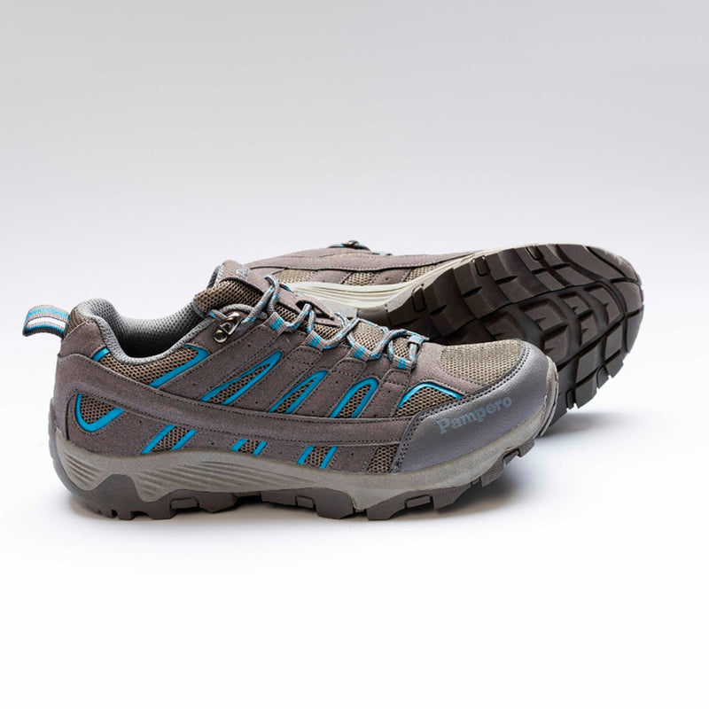 Zapato Pampero Trekker Taupé/Azul