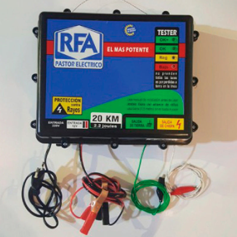 Electrificador RFA 12V/220V 20Km