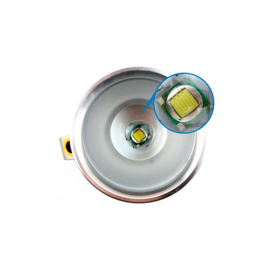 Linterna Recargable con Mango, Zoom