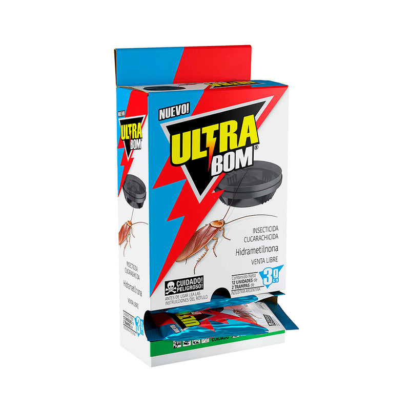 Ultra Bom Cucarachicida Cebo 2 Unidades