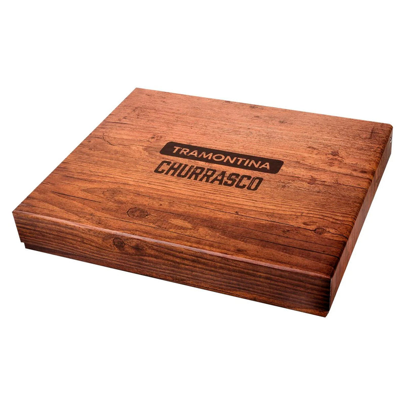 Juego para Asado 15 Piezas Tramontina Churrasco 21198/770