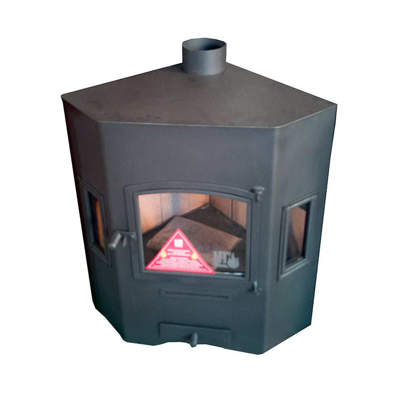 Calefactor Esquinero 80 m2 Vidrio Templado E1