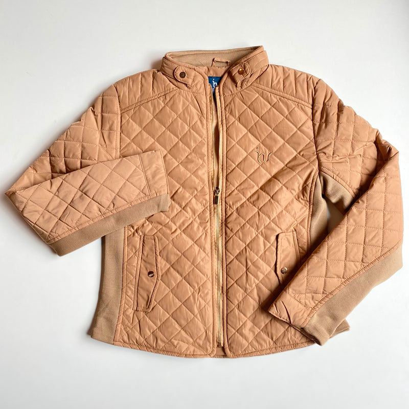 Campera Dama Matelasse Con Elástico Invencible