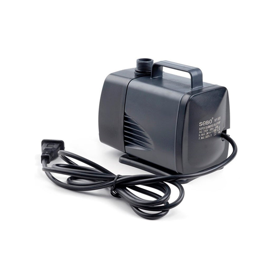 Bomba de Agua para Pecera SOBO WP-5000 Sumergible 3000 Lt./H