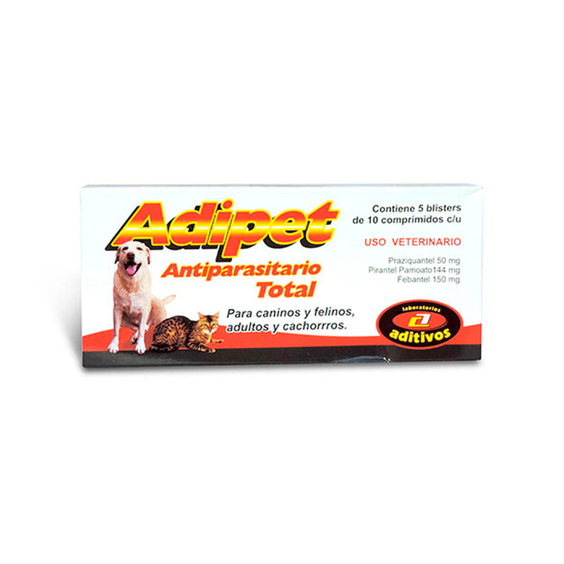 Adipet Antiparasitario Total x Unidad