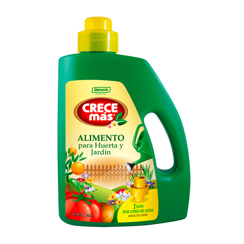 Crece Mas Alimento para Huerta y Jardín 1.2 L