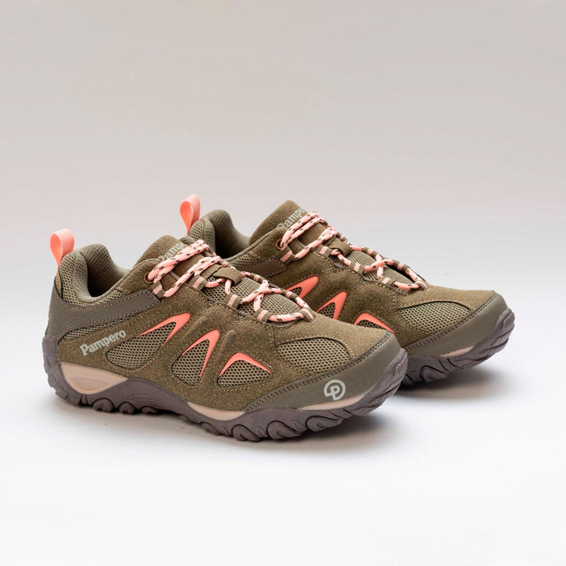 Zapato Pampero Sandy Oliva/Beige