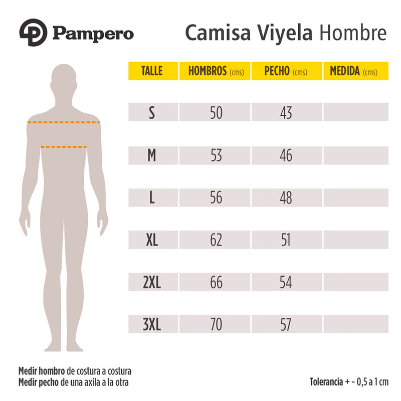 Camisa Viyela Pampero Hombre Azul/Bordó