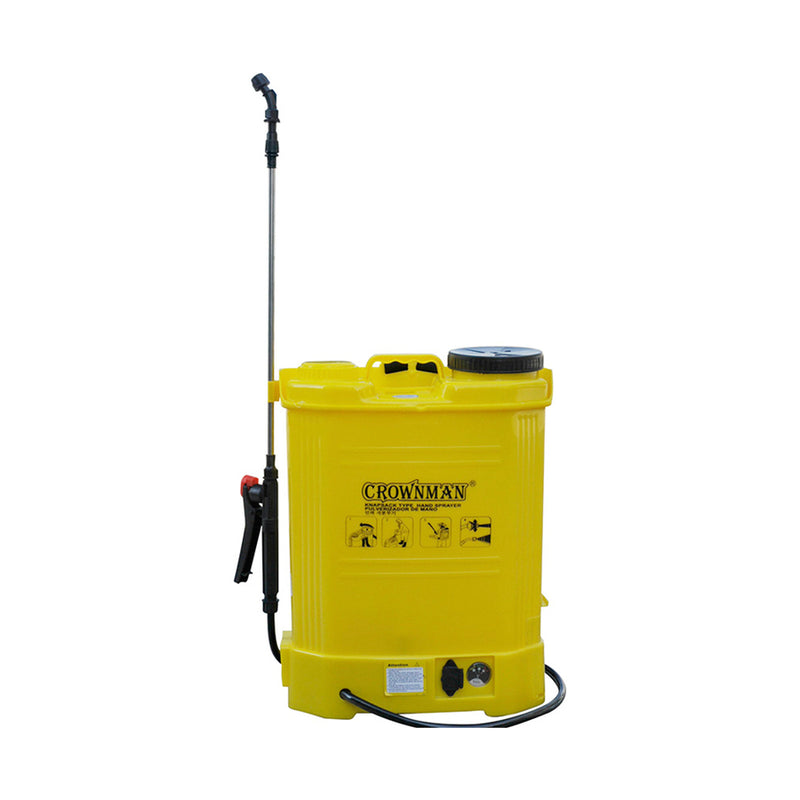 Pulverizador Mochila Crownman 16 Litros a Batería