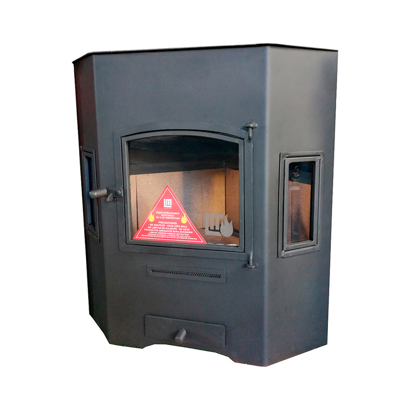 Calefactor Esquinero 80 m2 Vidrio Templado E1