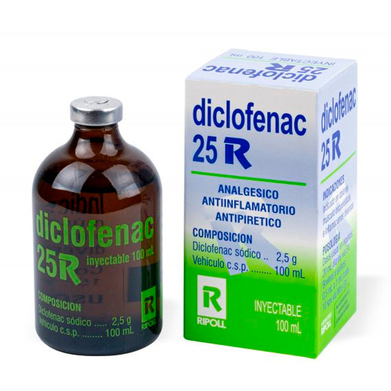 Diclofenac 25 R Inyectable 100 mL