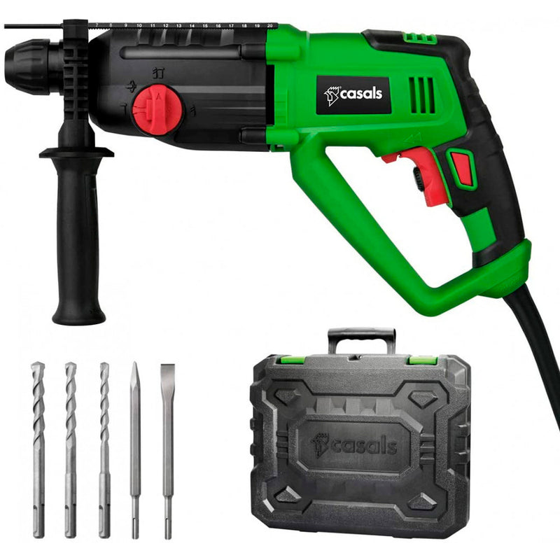 Taladro Martillo Combinado Casals 1050W con Maletín