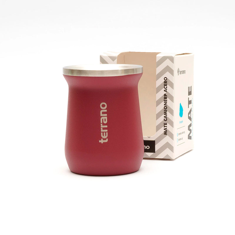 Mate Terrano Camionero Tradicional Acero Inox.