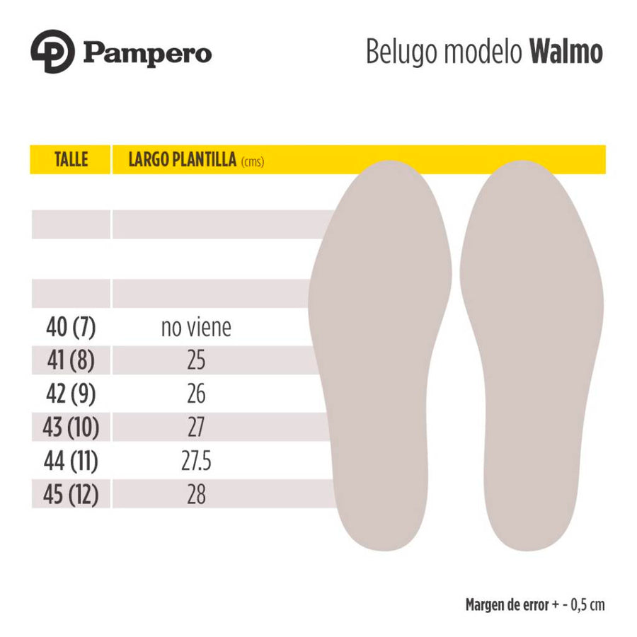 Zapatilla Belugo Walmo Pampero Beige
