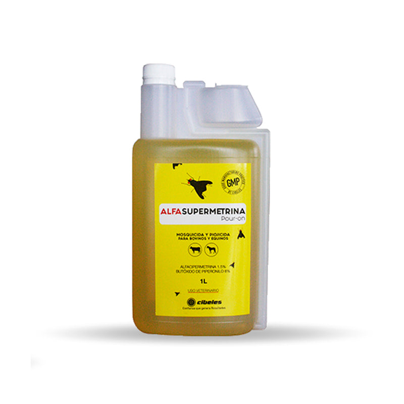 Alfasupermetrina Pour-On 1L
