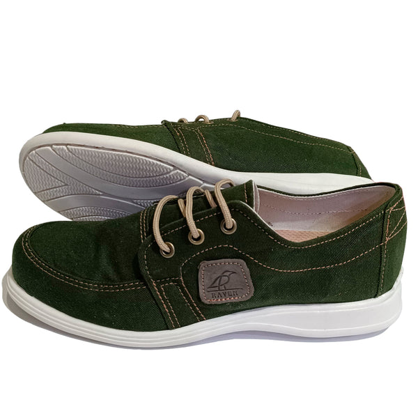 Zapato de Tela Raven Verde Italia