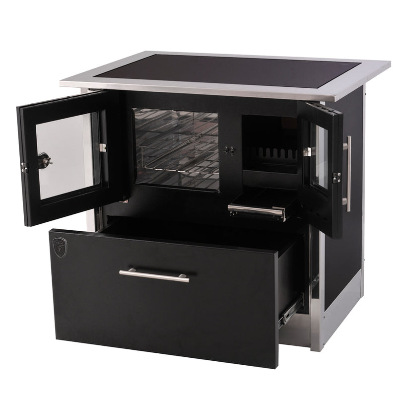 Cocina a Leña c/ Vitroceramica LM