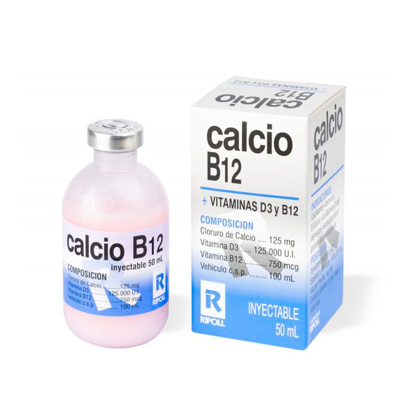 Calcio B 12 Inyectable 250 mL RIPOLL