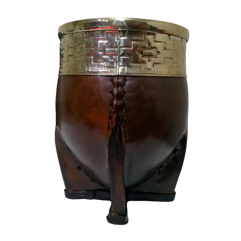 Mate Imperial Alpaca Cincelada Lubelen