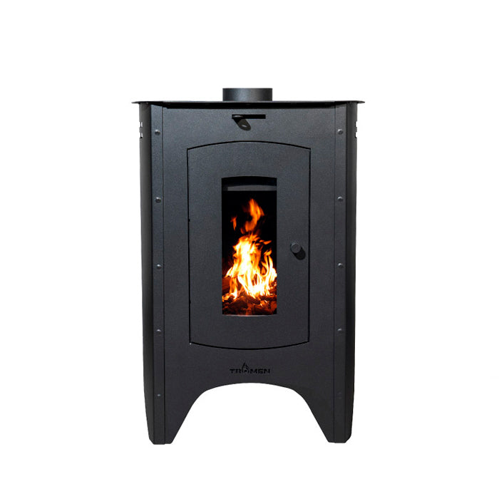 Calefactor A9 con Kit Inst. Enlozado Techo 4"