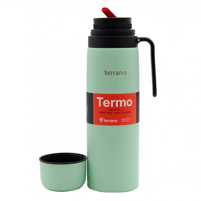 Termo Terrano 1 Lt. Con Manija Rígida
