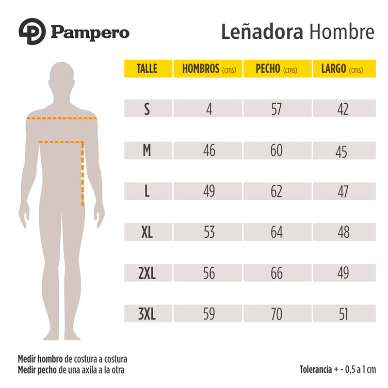 Camisa Leñadora Tartán Pampero Gris/Negro