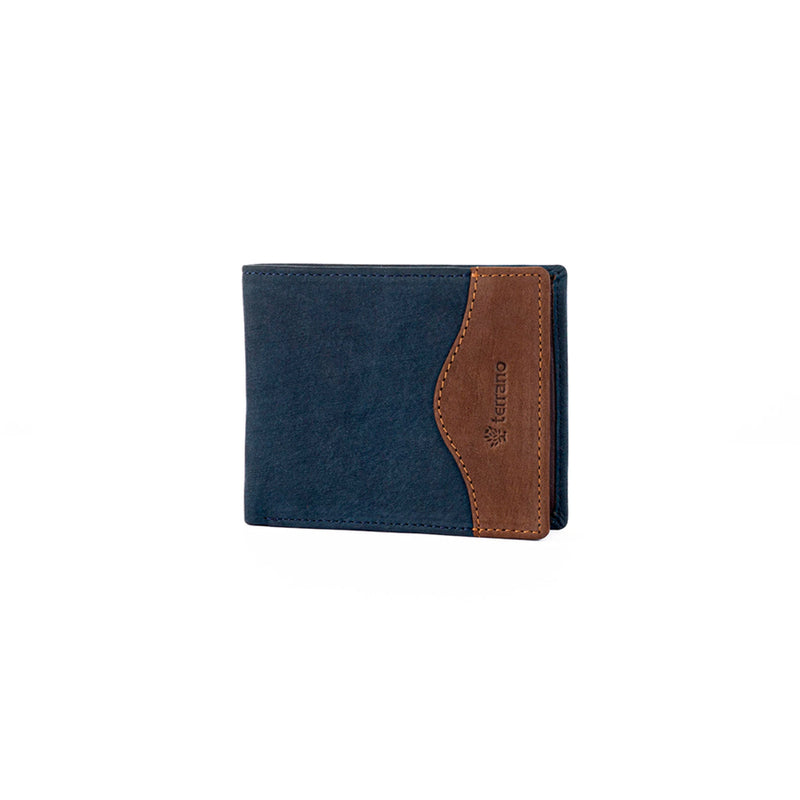 Billetera Nobuck con Vista