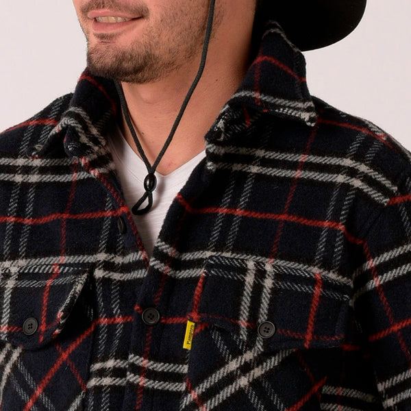 Camisa Leñadora Tartán Pampero Rojo/Azul/BL