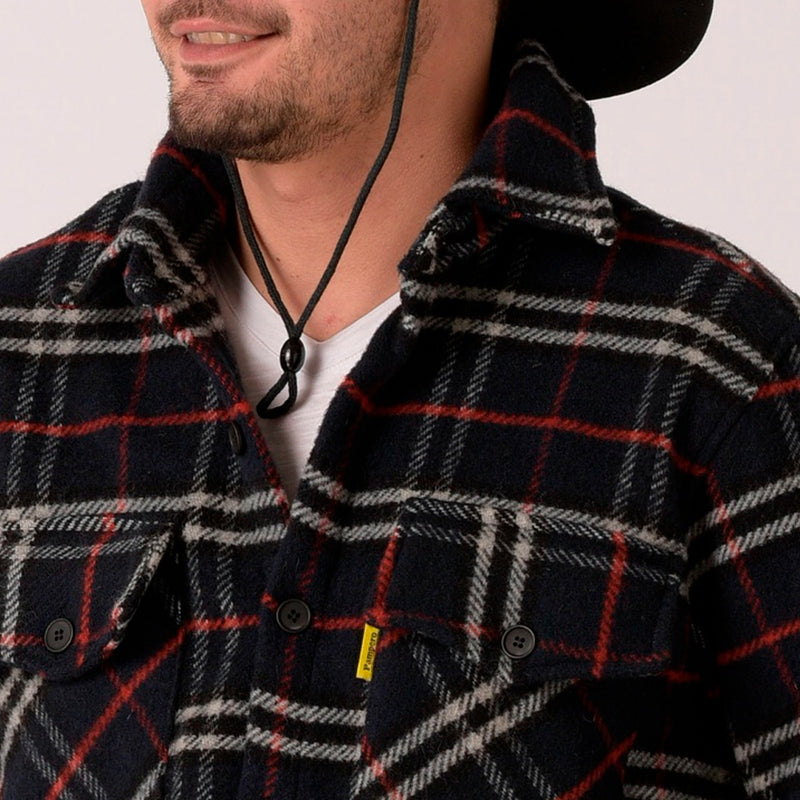 Camisa Leñadora Tartán Pampero Rojo/Azul/BL